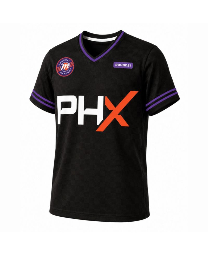 Men's Black Phoenix Mercury Soccer Jersey