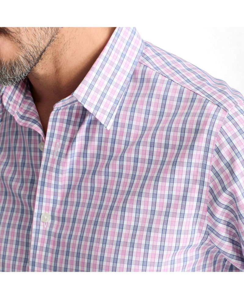Men's Regular Fit Long Sleeve Wrinkle Free Dolcetto Shirt