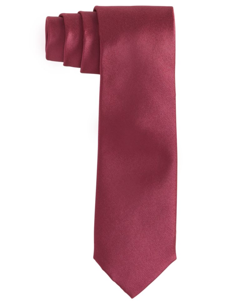 Men's Solid Texture Slim Tie