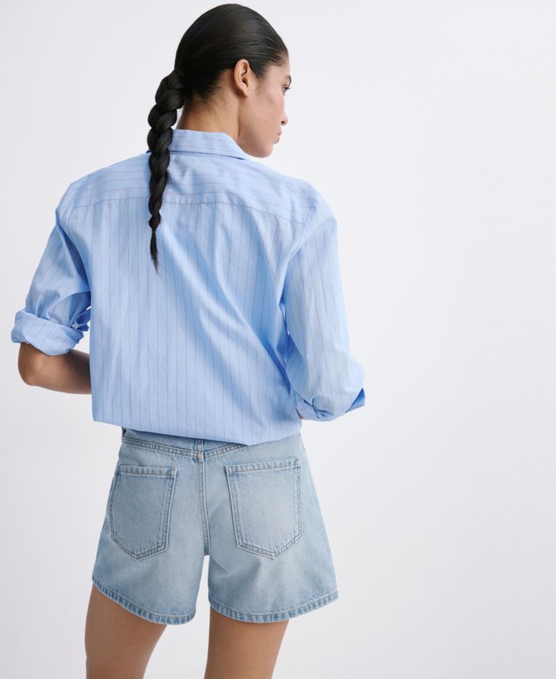 Women's Straight-Fit Denim Shorts
