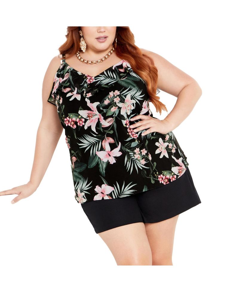 Women's Pluz Nicole Print Cami