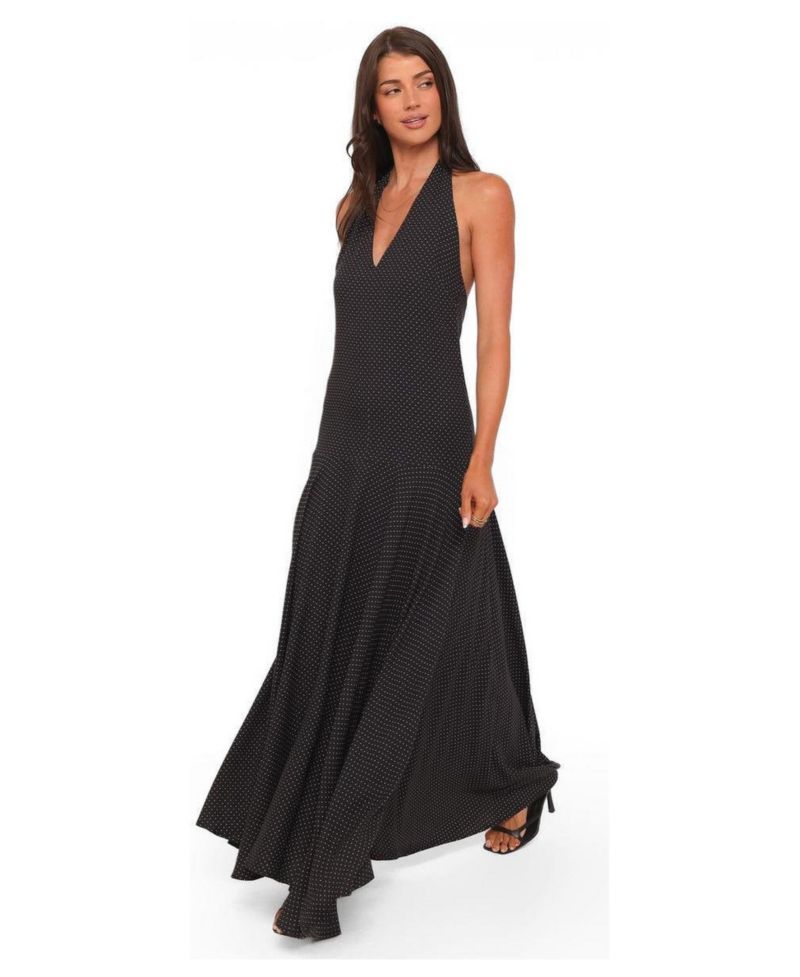 Women's Natalie Halterneck Maxi Dress