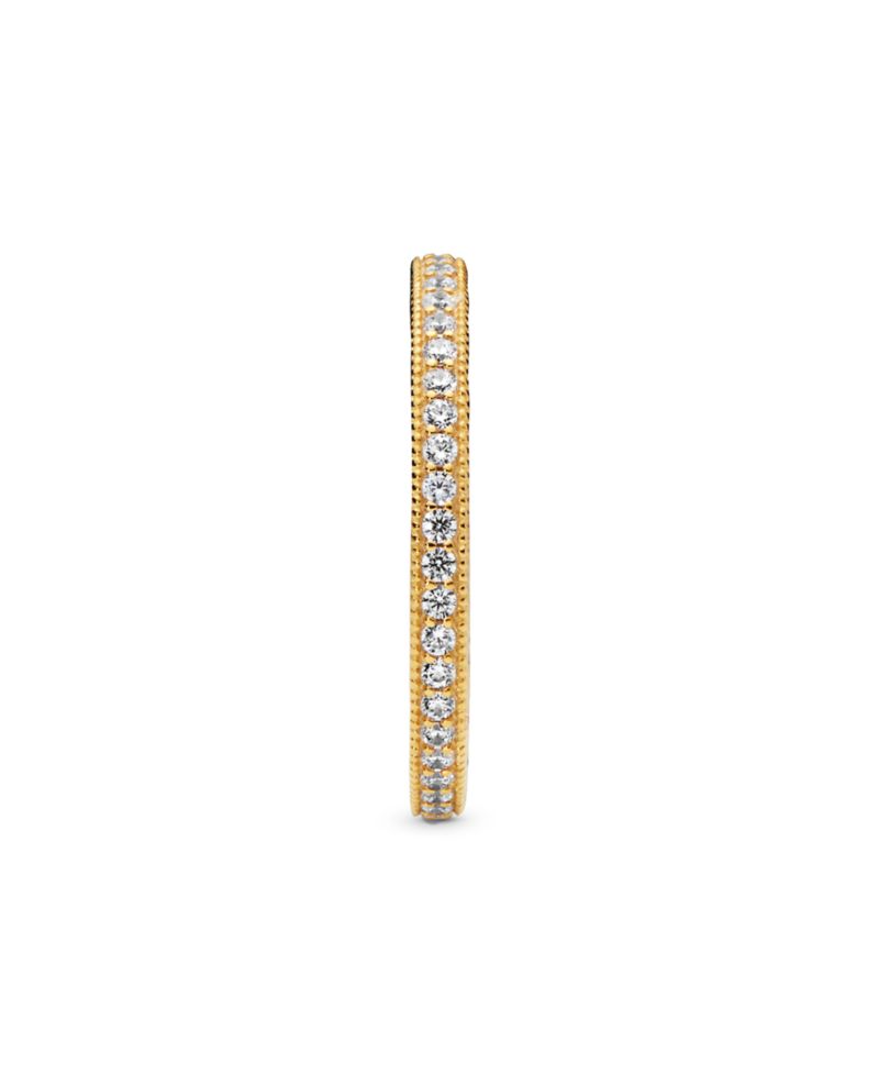 Cubic Zirconia Signature Sparkle Hearts Ring