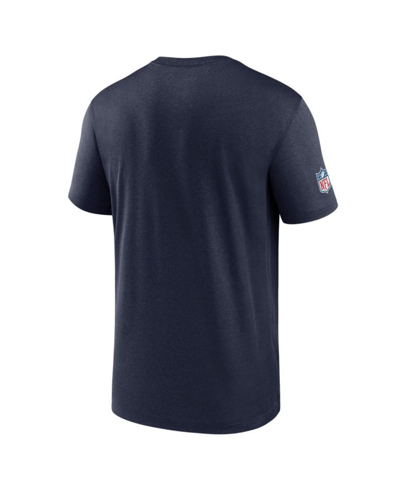 Men's Navy Dallas Cowboys Sideline Legend Small Logo Dri-FIT T-Shirt