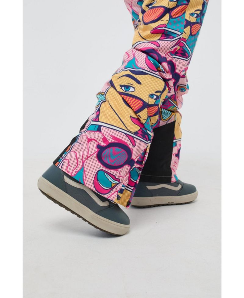 Women's Comic Book Candy - Shaped Ski Suit
