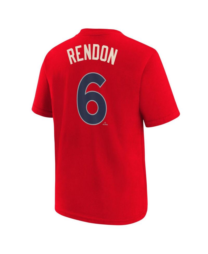 Big Boys and Girls Anthony Rendon Red Los Angeles Angels Fuse City Connect Name & Number T-Shirt