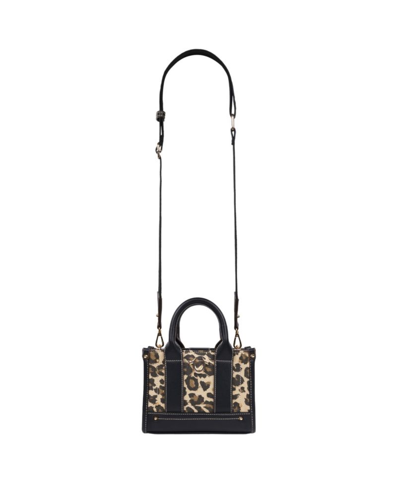 Leopard/PU Mini Tote