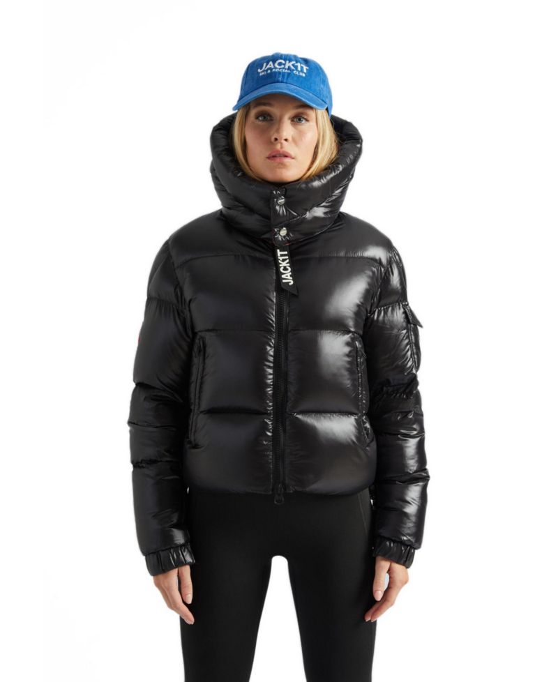 Women's High Collar Puffer Jacket