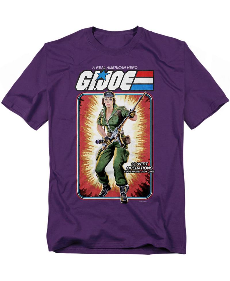 Men's G.I. Joe Lady Jaye Card T-Shirt