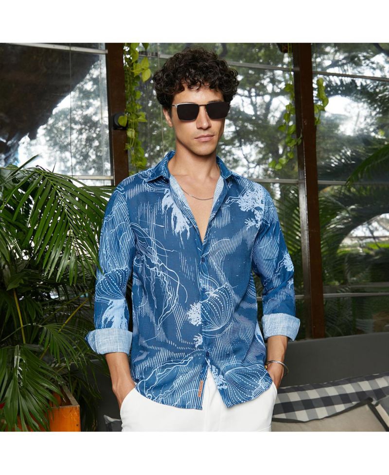 Men's Jellyfish Contrast Shirt