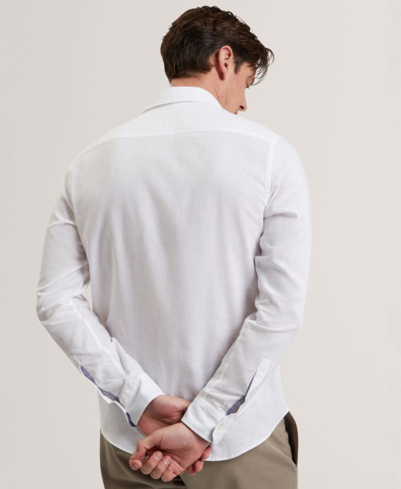 Men's Prynn Long-Sleeve Solid Shirt
