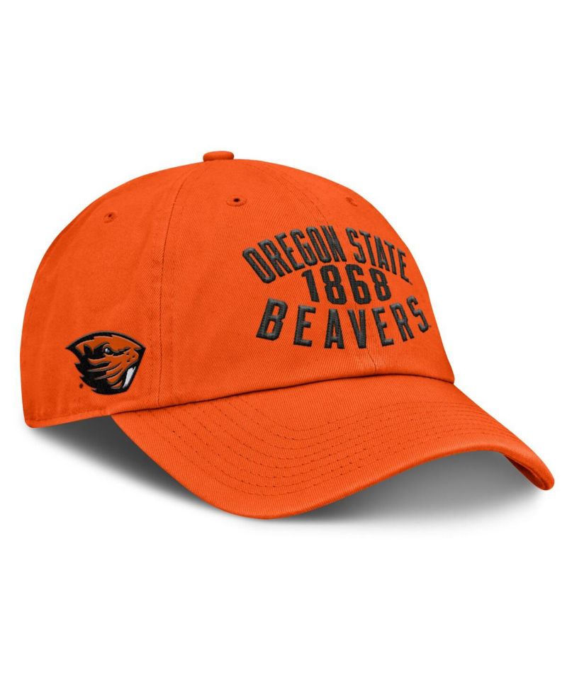 Men's Orange Oregon State Beavers Archer Adjustable Hat