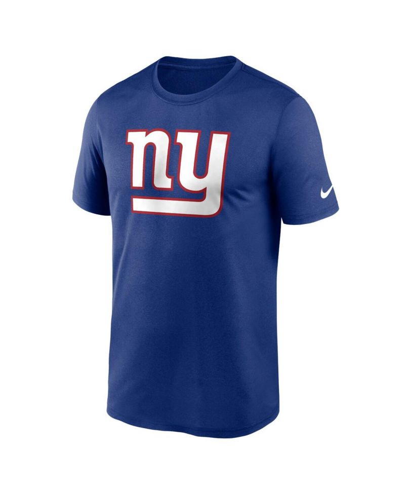 Men's Royal New York Giants Legend Logo Performance T-shirt