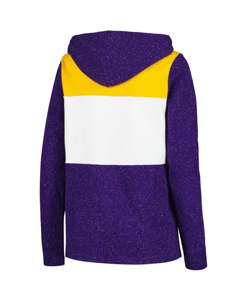 Women's Purple Minnesota Vikings Wicket Pullover Hoodie