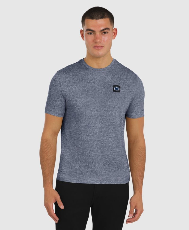 Men's Heather Navy Penn State Nittany Lions Four Down T-Shirt