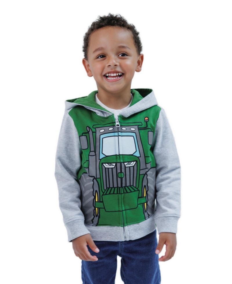 Boys' 4-20 Full-Zip Fleece Hoodie