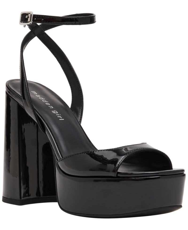 Women's Kiss Two Piece Block Heel Platform Dress Sandals