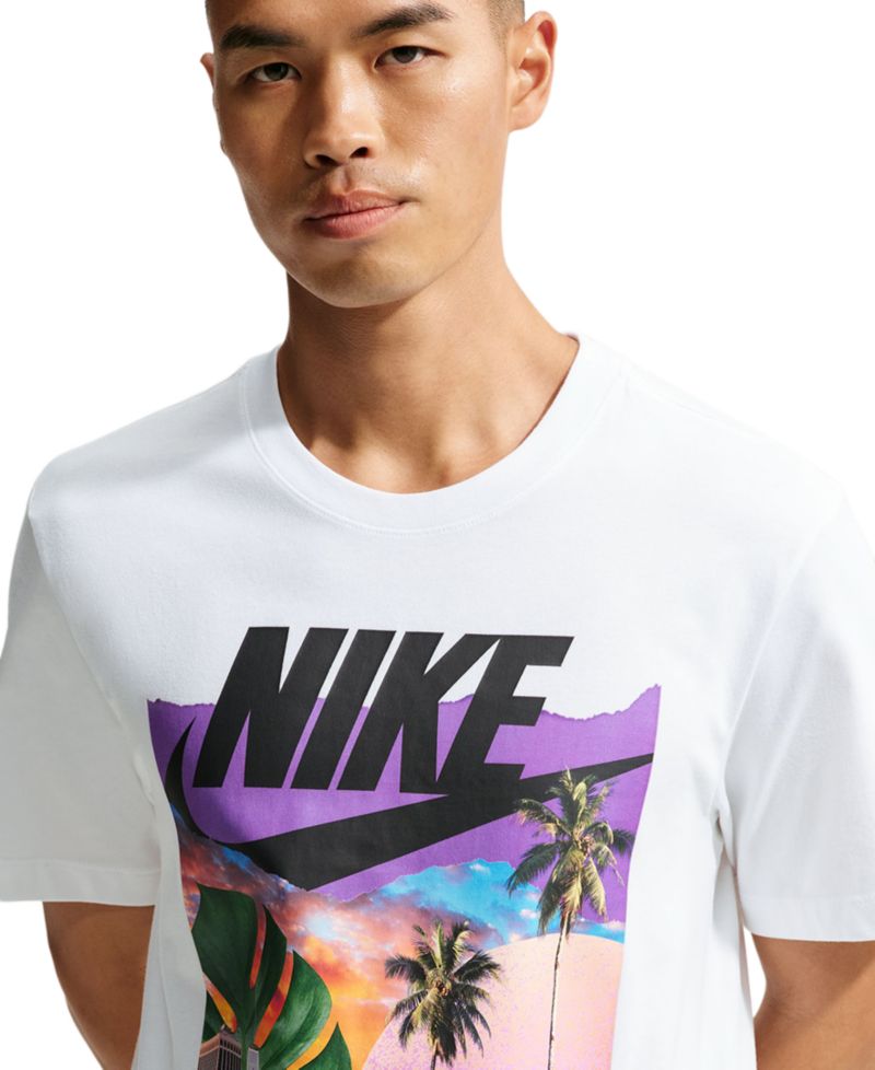 Мужская футболка с рисунком Sportswear Club