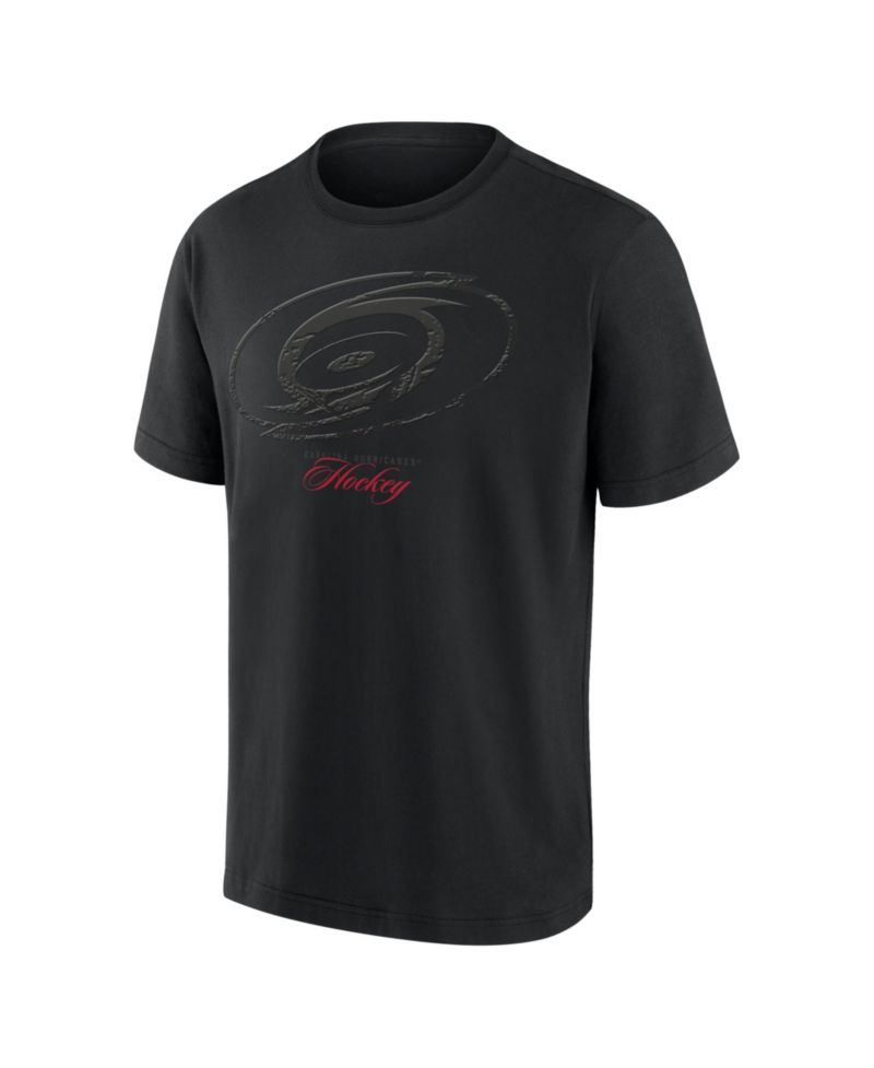 Men's Carolina Hurricanes Blackout Heavyweight T-Shirt