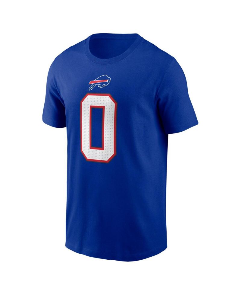 Men's Keon Coleman Royal Buffalo Bills 2024 NFL Draft Name & Number T-Shirt
