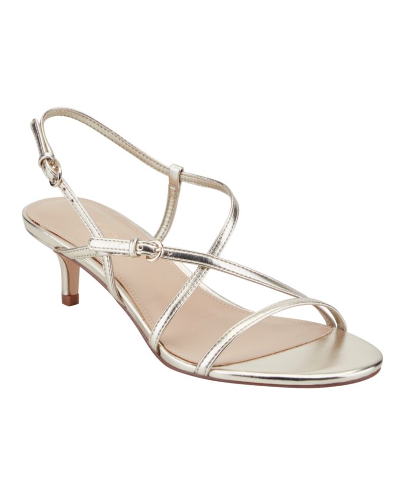 Women's Sanae Strappy Kitten Heel Dress Sandals