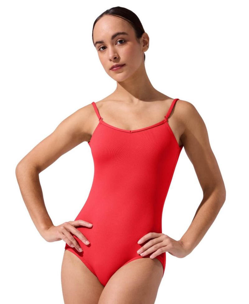 Women's Team Basics Camisole Leotard w/ Adjustable Straps