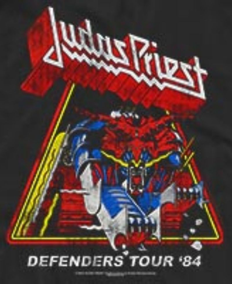 Men's Judas Priest Defenders Tour 84 Vintage Graphic Tank Top