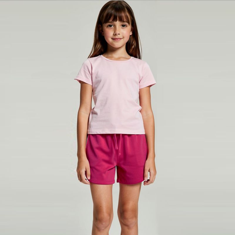 Girls Fair Trade Organic Cotton Pocket Track Short