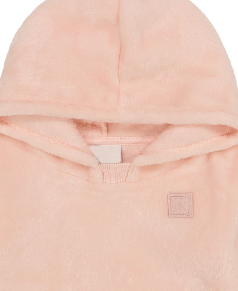 Baby Girls' Hooded Sherpa Hoodie and Joggers, 2-Piece Set