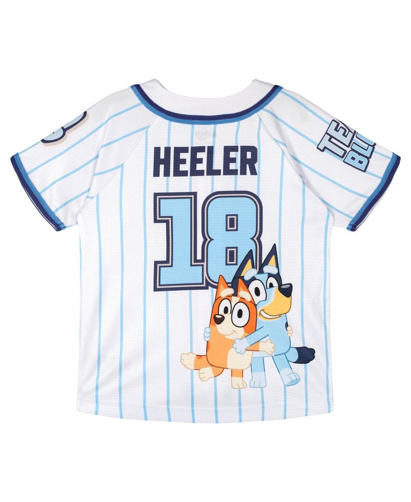 Baby Boys Athletic Button-Down Baseball Jersey