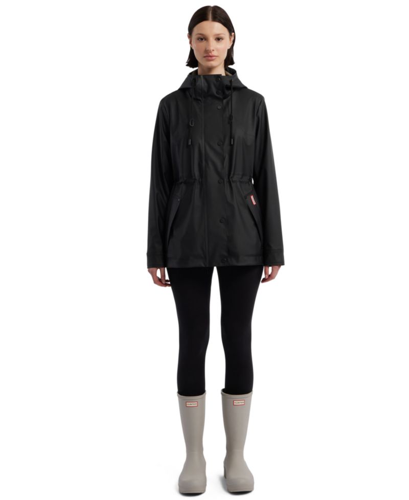 Women's Rubberized Anorak Coat
