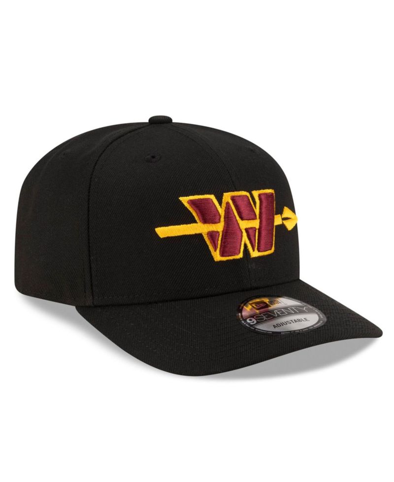 Men's Black Washington Commanders Alternate 9SEVENTY Adjustable Hat