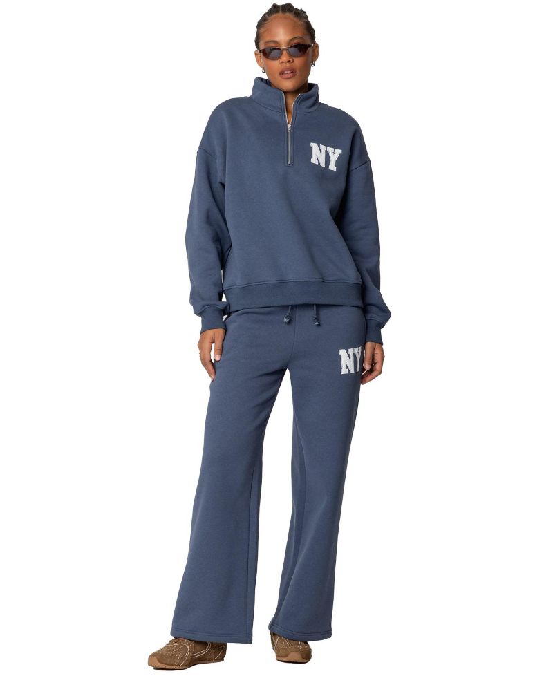 Women's Ny Wide Leg Sweatpants