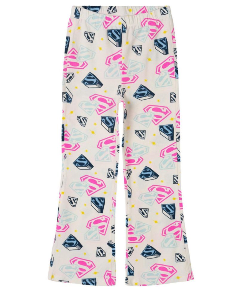 Kids Outfit/Sets(5-16)Supergirl Girls' 2-Piece Tee and Flare Leggings Set