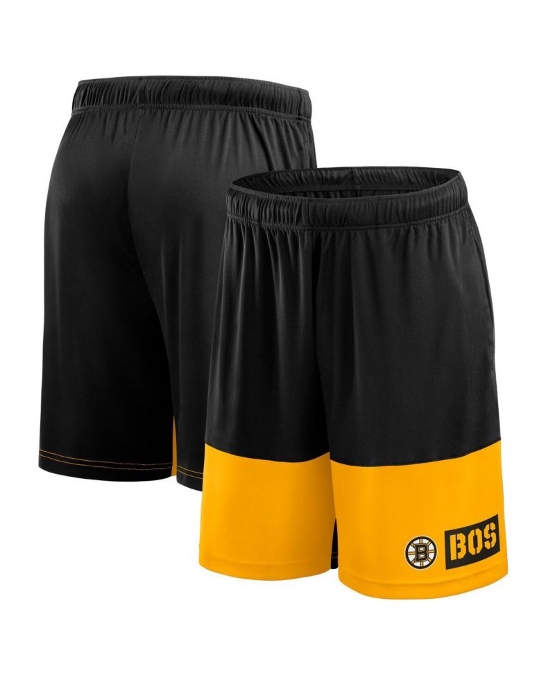 Men's Black Boston Bruins Best of the Best Shorts