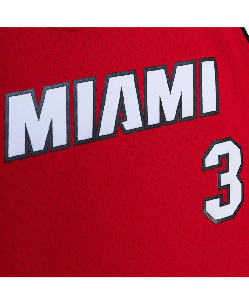 Women's Dwyane Wade Red Miami Heat 2005/06 Hardwood Classics Swingman Jersey