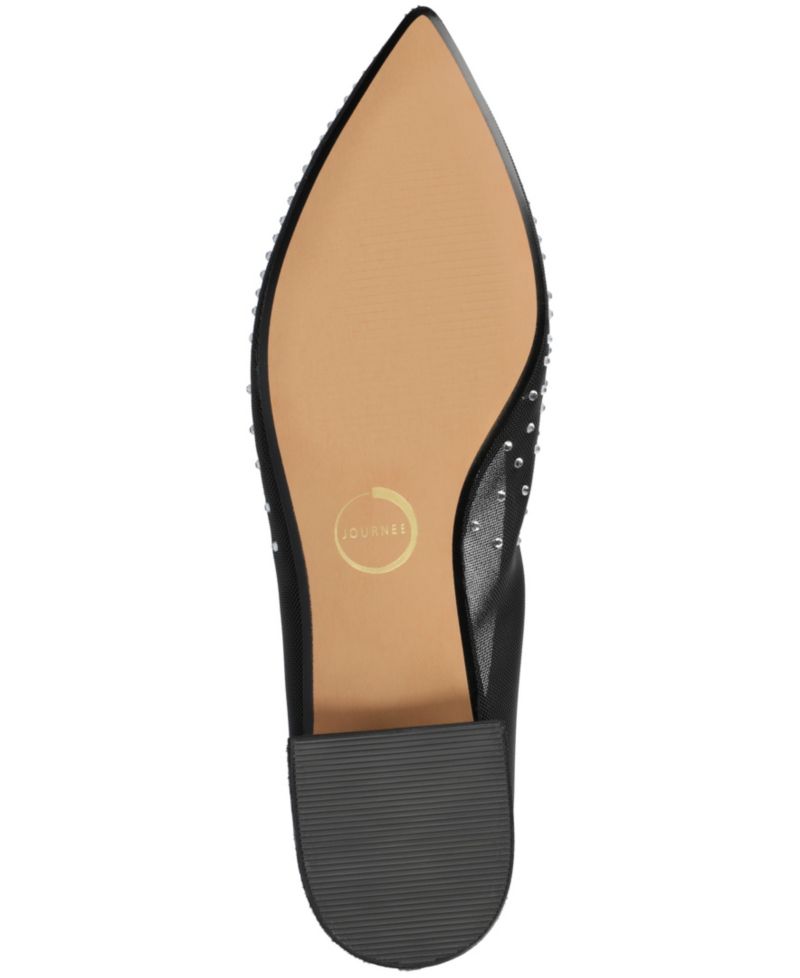 Women's Gracelynn Embellished Mesh Ballet Flats