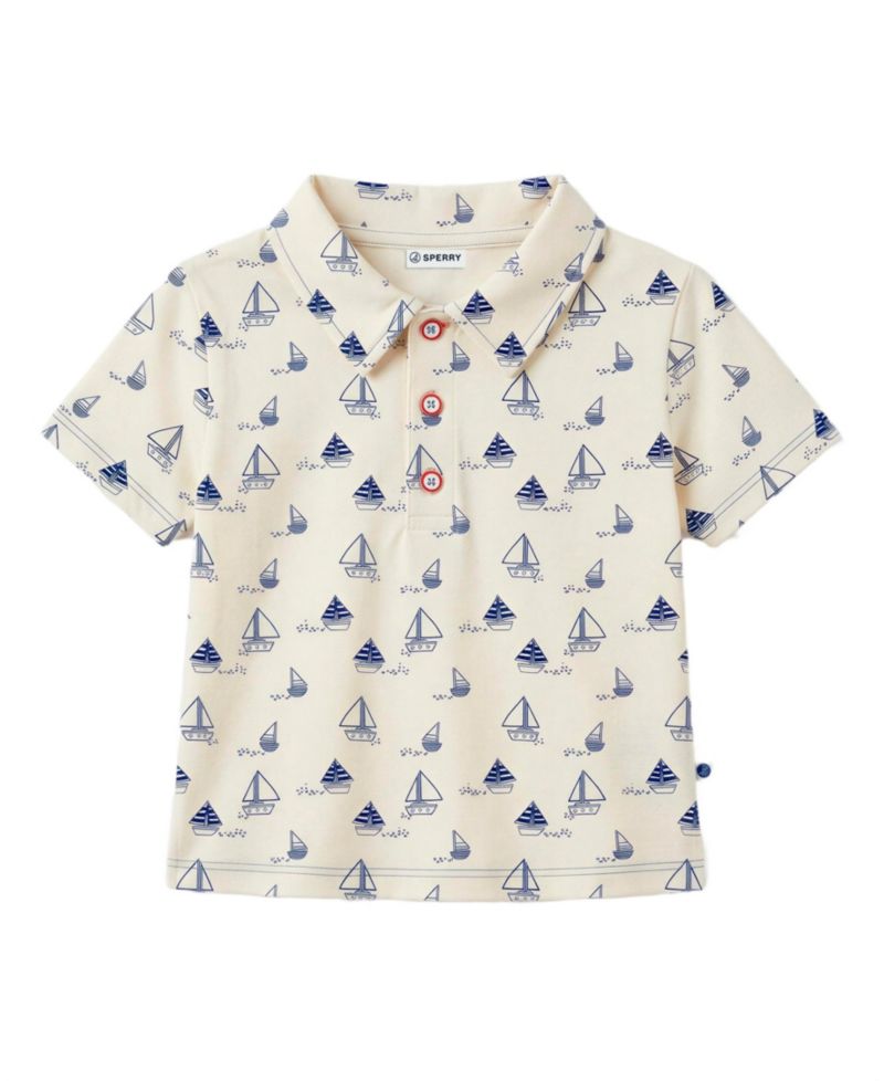 Baby Boys' Short-Sleeve Polo Shirt and Pull-On Shorts, 2-Piece Set