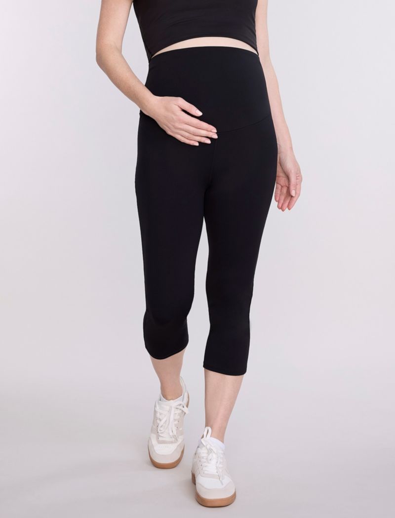 Women's Over the Belly Active Capri Legging - Motherhood