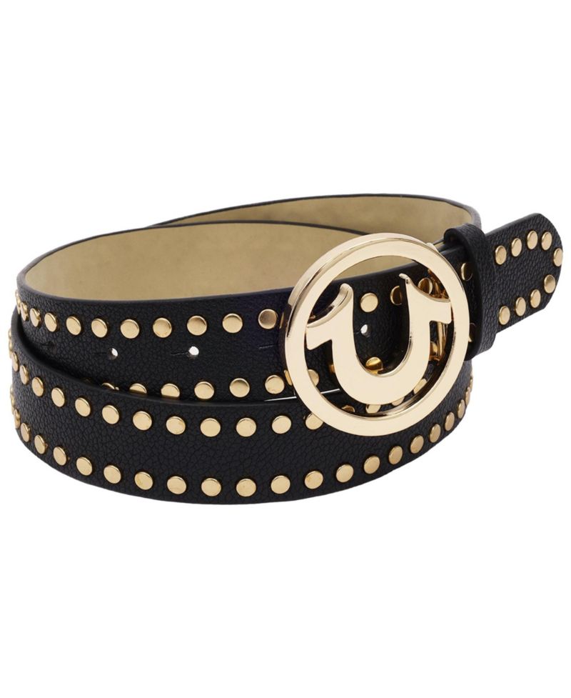 Studded Horseshoe Logo Belt