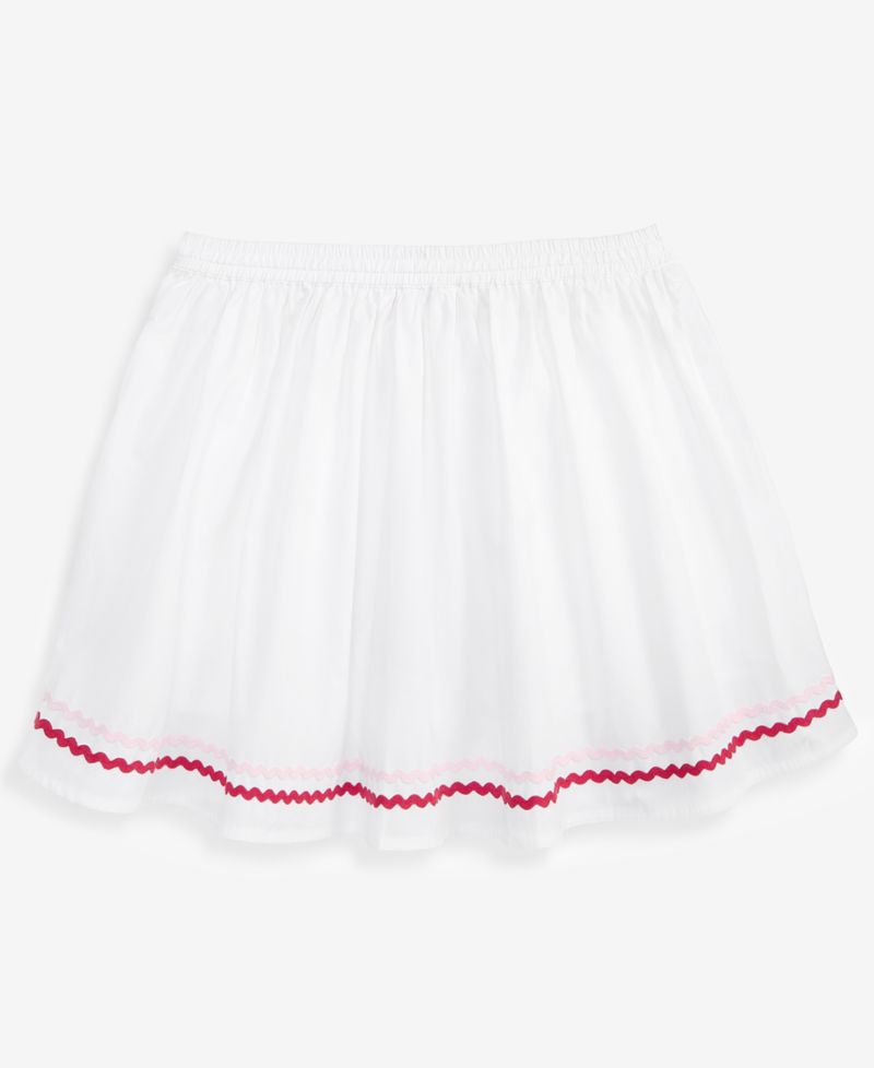Girls' 6-8 Rik Rak Cotton Skirt