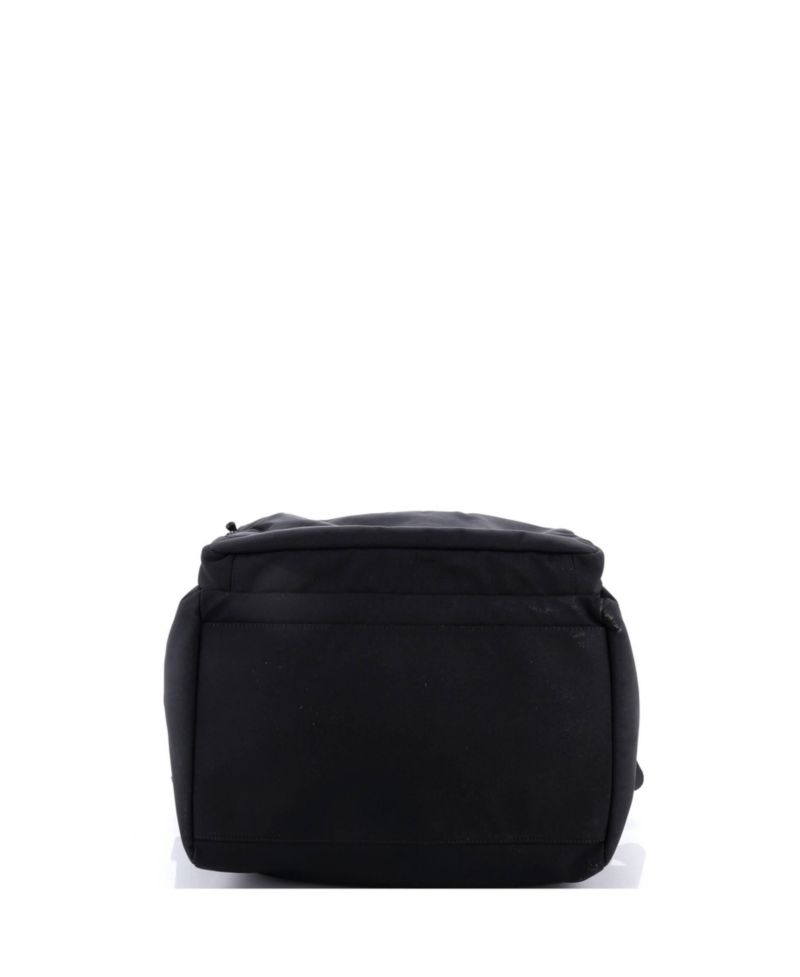 Logo Print Convertible Square Duffle Bag Nylon