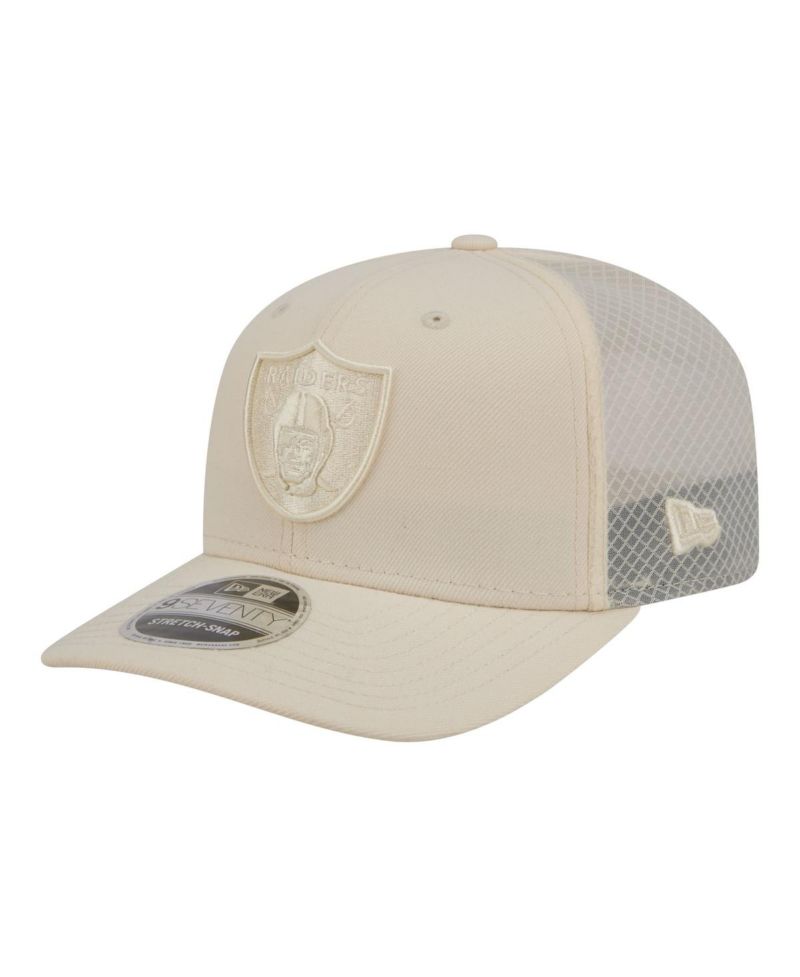Men's Cream Las Vegas Raiders Color Pack 9SEVENTY Adjustable Hat