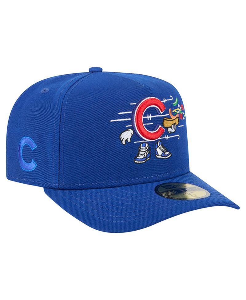 Chicago Cubs Cartoon A-Frame 59FIFTY Fitted Hat