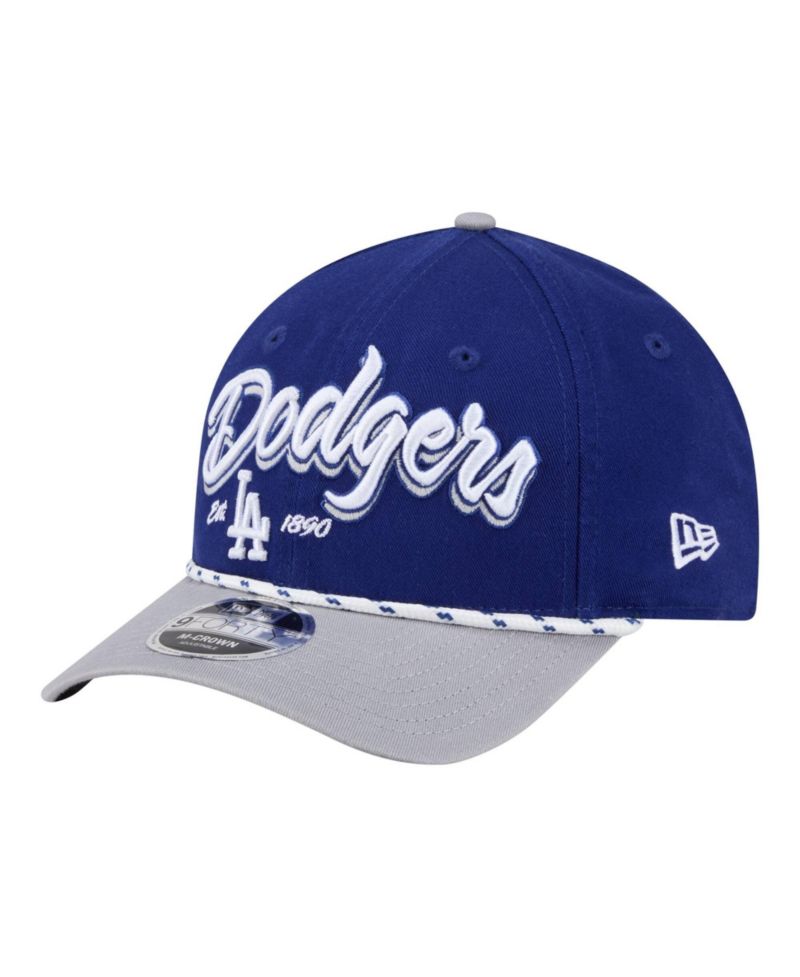 Men's Royal/Gray Los Angeles Dodgers Team Loyal 9FORTY M-Crown Adjustable Hat