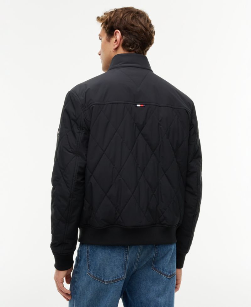 Men's Packable Quilted Harrington Jacket