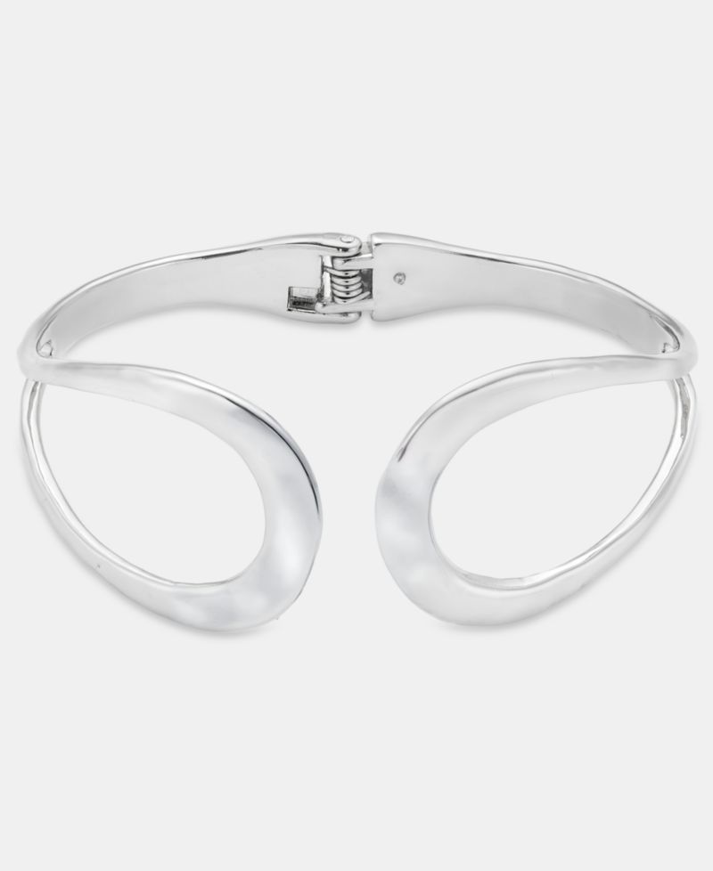 Open Bypass Bangle Bracelet