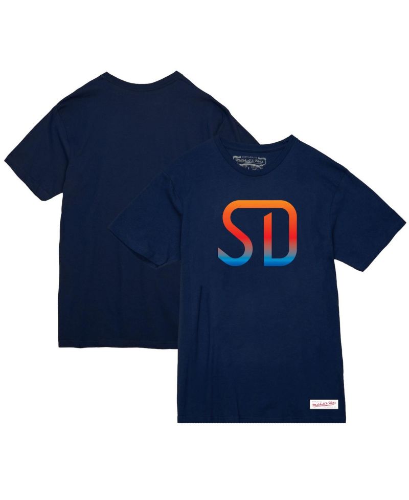 Women's Navy San Diego FC Monogram T-shirt