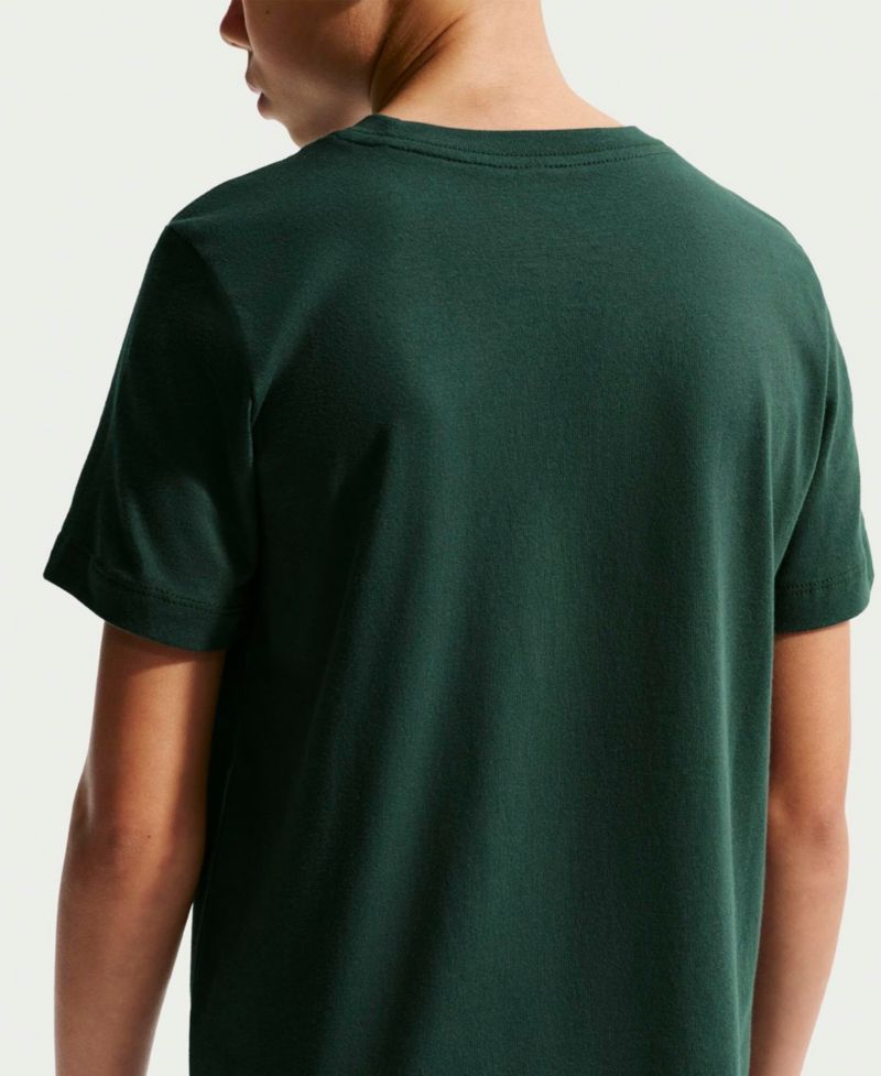 Big Boys and Girls Green Nigeria National Team Crest T-Shirt