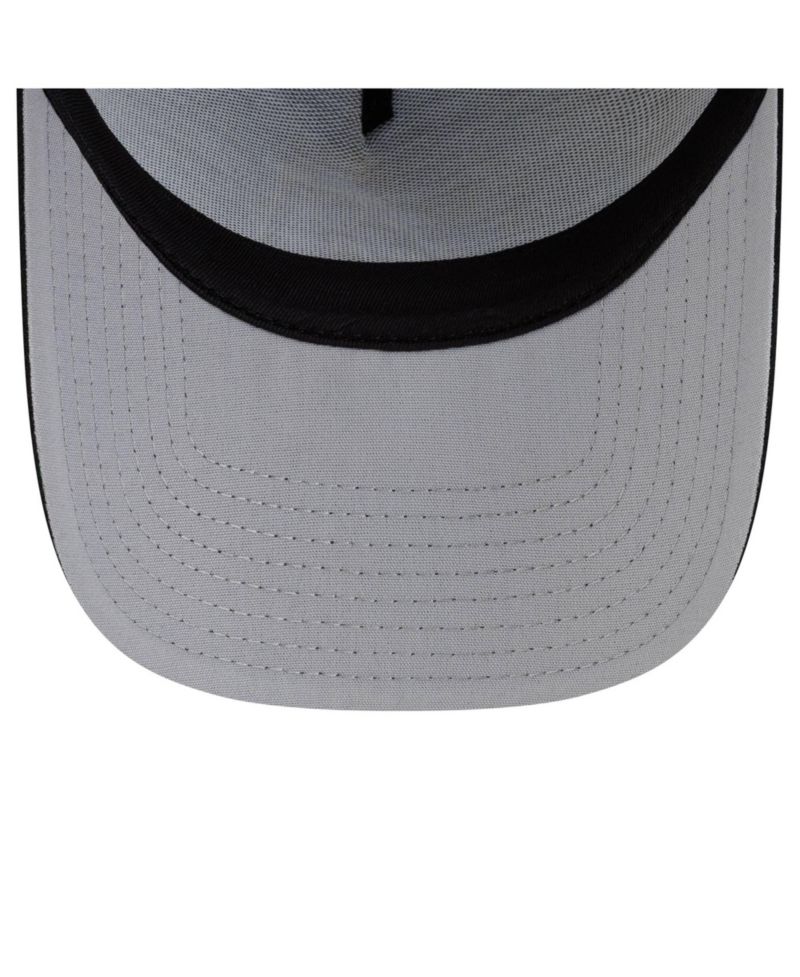 Men's Black Arizona Diamondbacks Side Script 9FORTY A-Frame Trucker Adjustable Hat